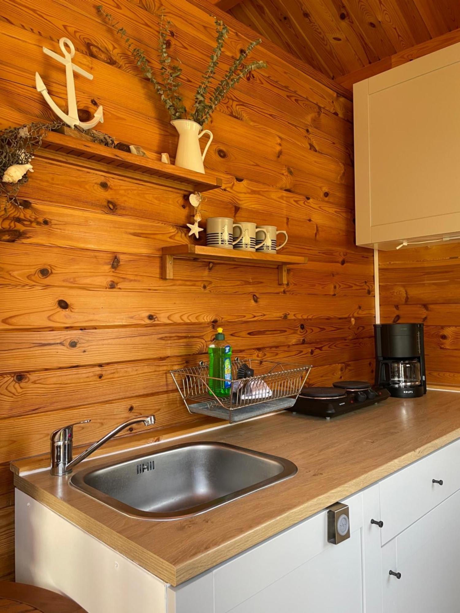 וולגסט Tinyhouse Meereszauber- Ruhige Lage, Eigener Garten, Grill מראה חיצוני תמונה
